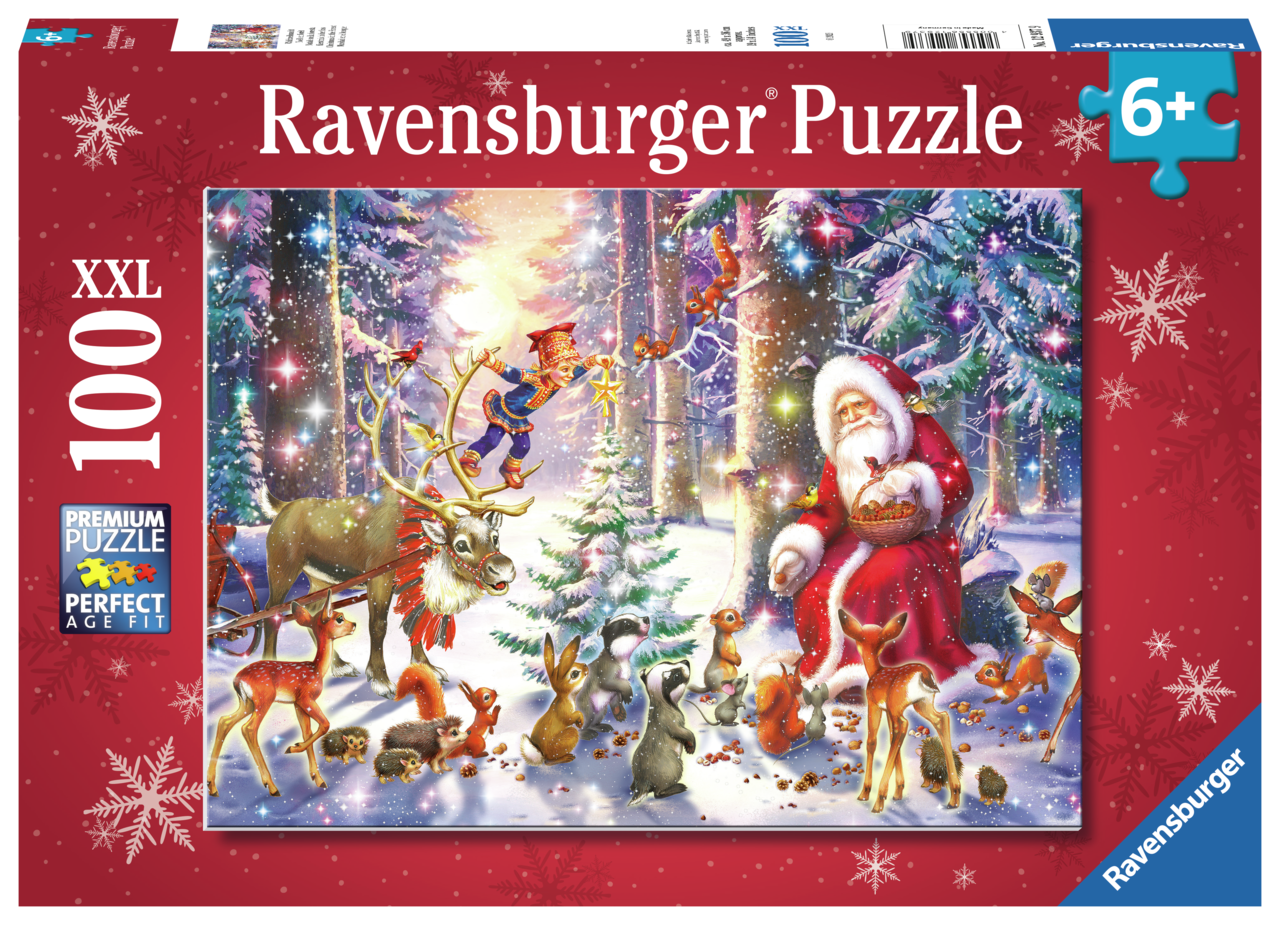 RAVENSBURGER CHRISTMAS IN THE FOREST 100 BRIKKER