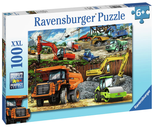 RAVENSBURGER CONSTRUCTION VEHICLES 100XXL
