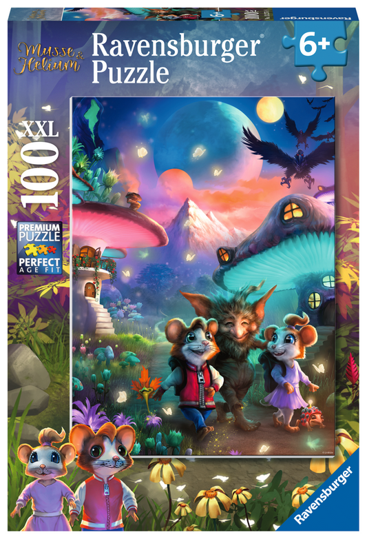 RAVENSBURGER MUSSE & HELIUM DEN MAGISKE SVAMPEBY 1