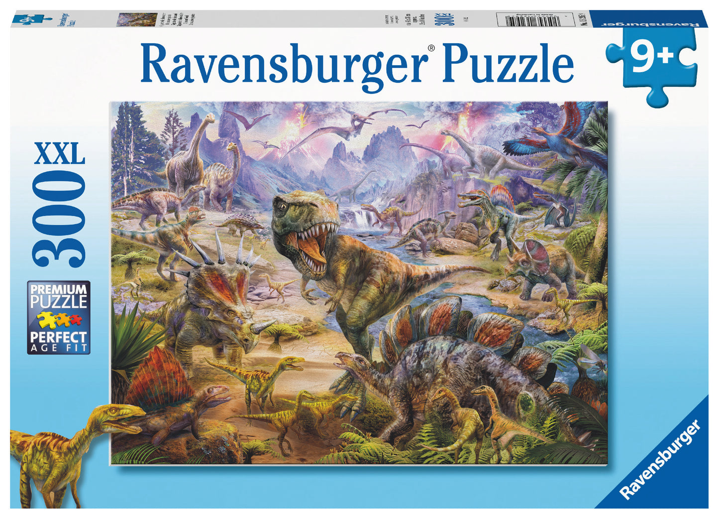 RAVENSBURGER DINOSAUR WORLD 300XXL BRIKKER