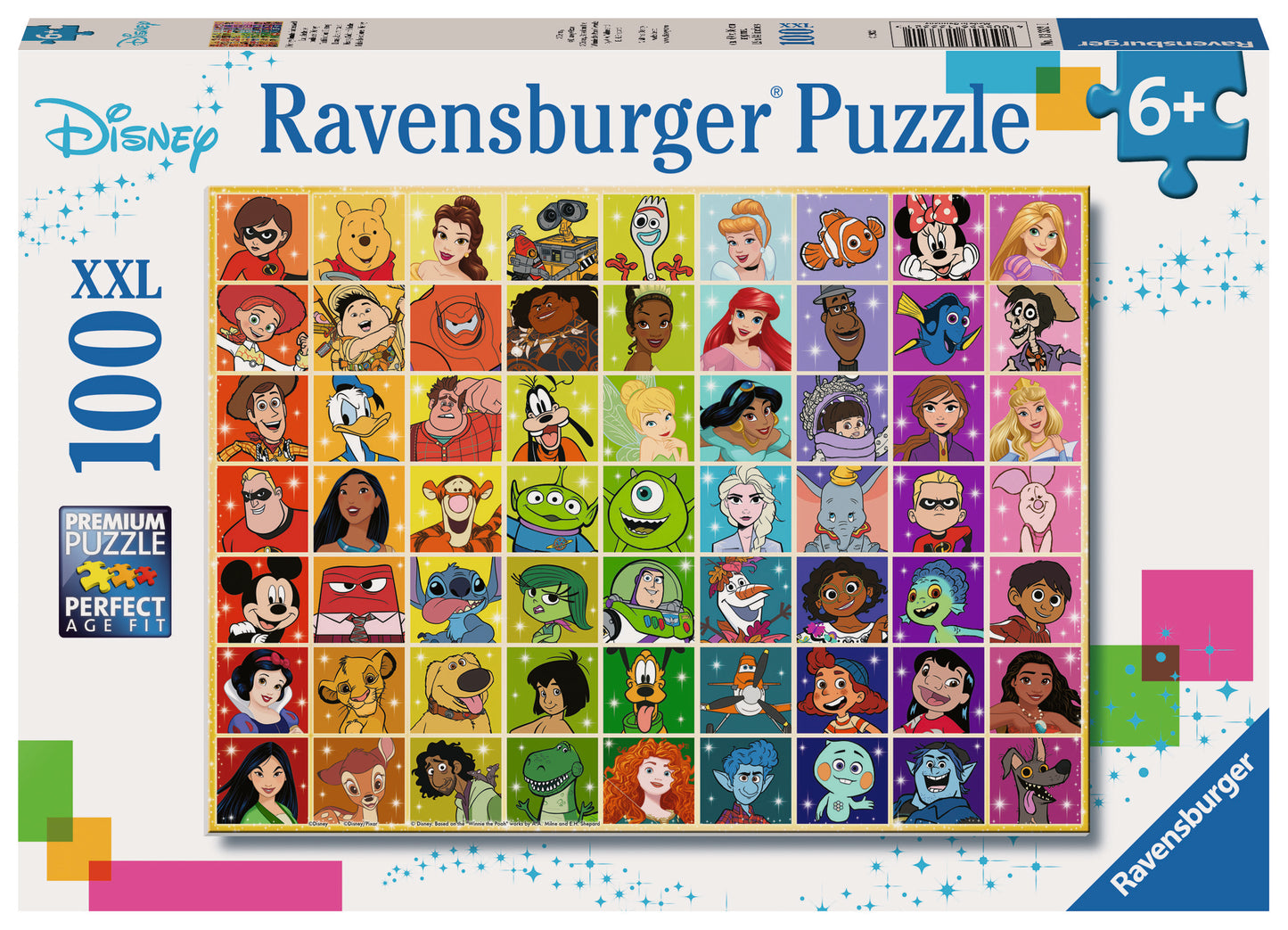RAVENSBURGER DISNEY MULTI 100 BRIKKER