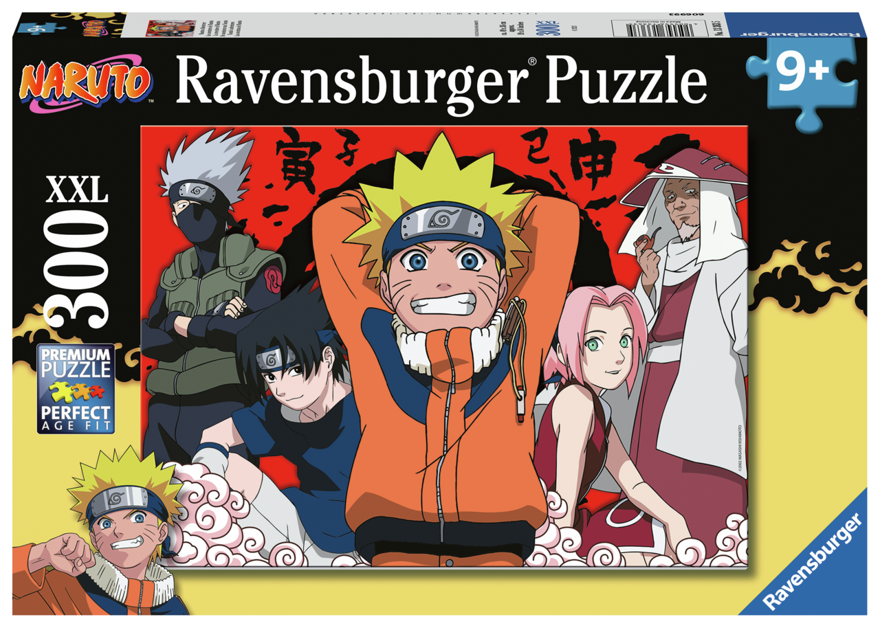 RAVENSBURGER NARUTO'S ADVENTURE 300 XXL BRIKKER