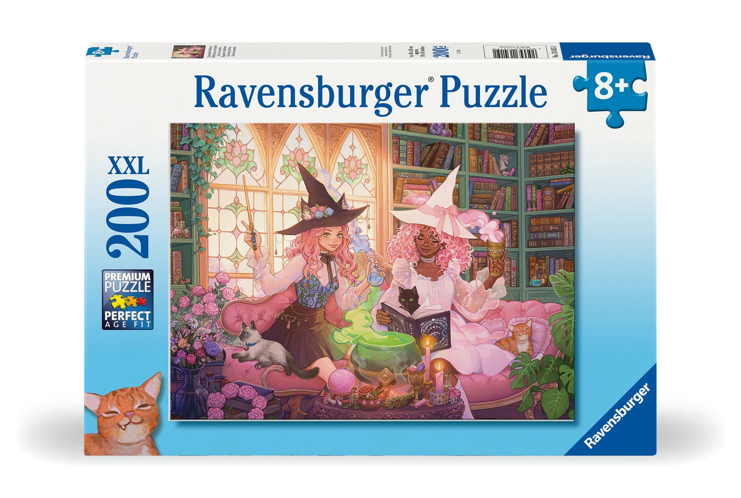 RAVENSBURGER ENCHANTING LIBRARY 200 XXL BRIKKER