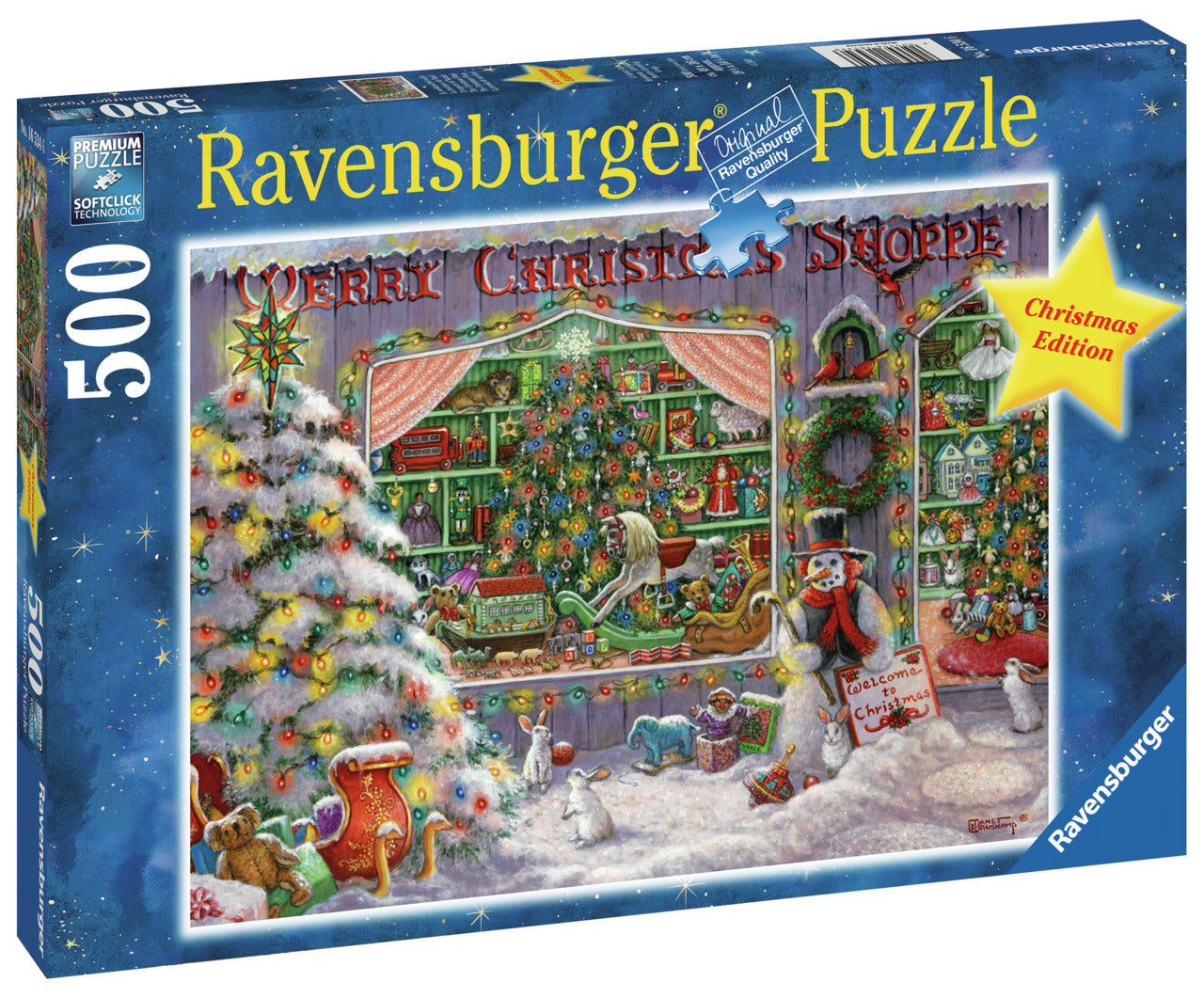 RAVENSBURGER CHRISTMAS 500 BRIKKER