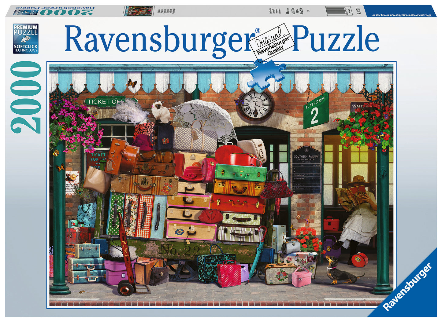 RAVENSBURGER TRAVELING LIGHT 2000 BRIKKER