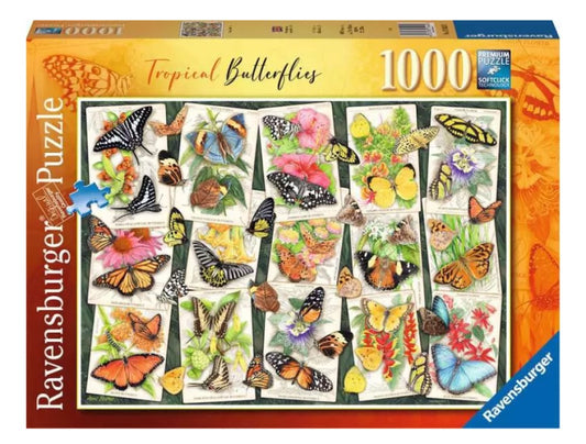 TROPICAL BUTTERFLIES 1000 BRIKKER