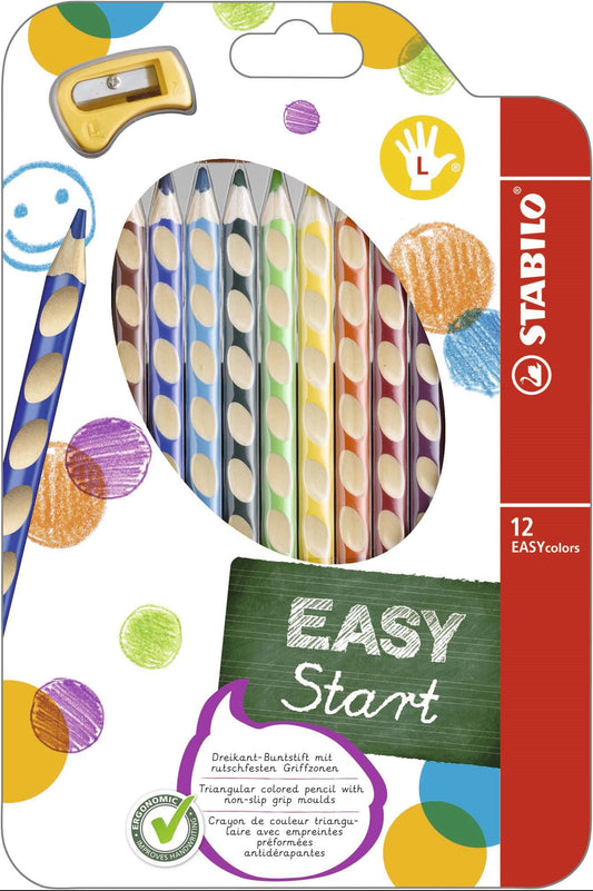 FARVEBLYANTER STABILO EASYCOLOR 12 ASS.