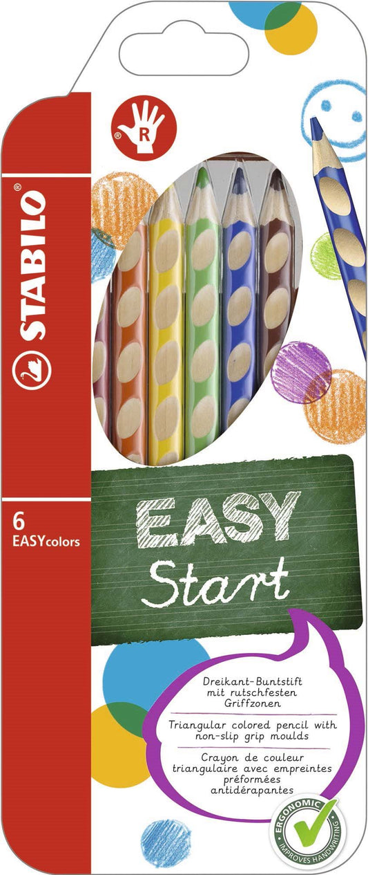 FARVEBLYANTER STABILO EASYCOLOR 6 ASS.