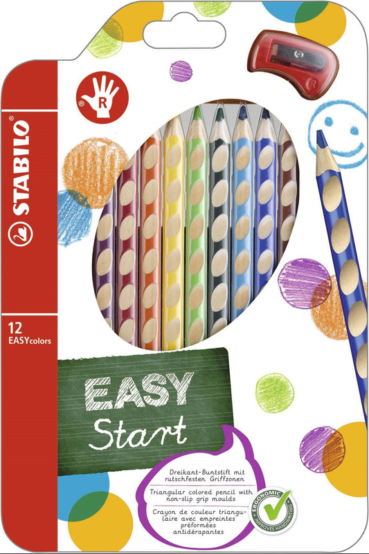 FARVEBLYANTER STABILO EASYCOLOR 12 ASS.