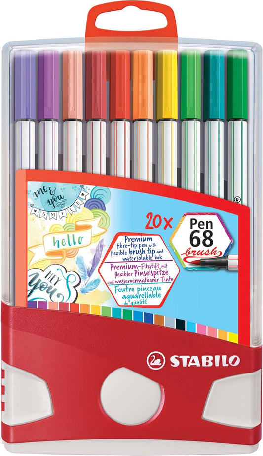 STABILO BRUSH PEN 68 20 STK.