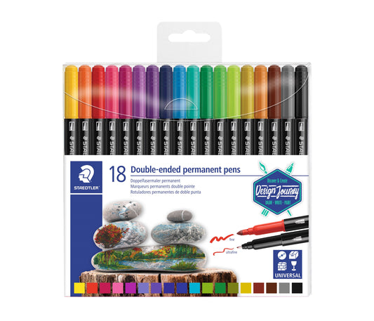 PERMANENT TUSSER STAEDTLER 18 STK