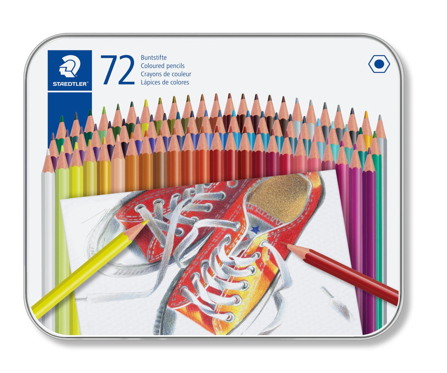 STAEDTLER FARVEBLYANTER 72 STK.