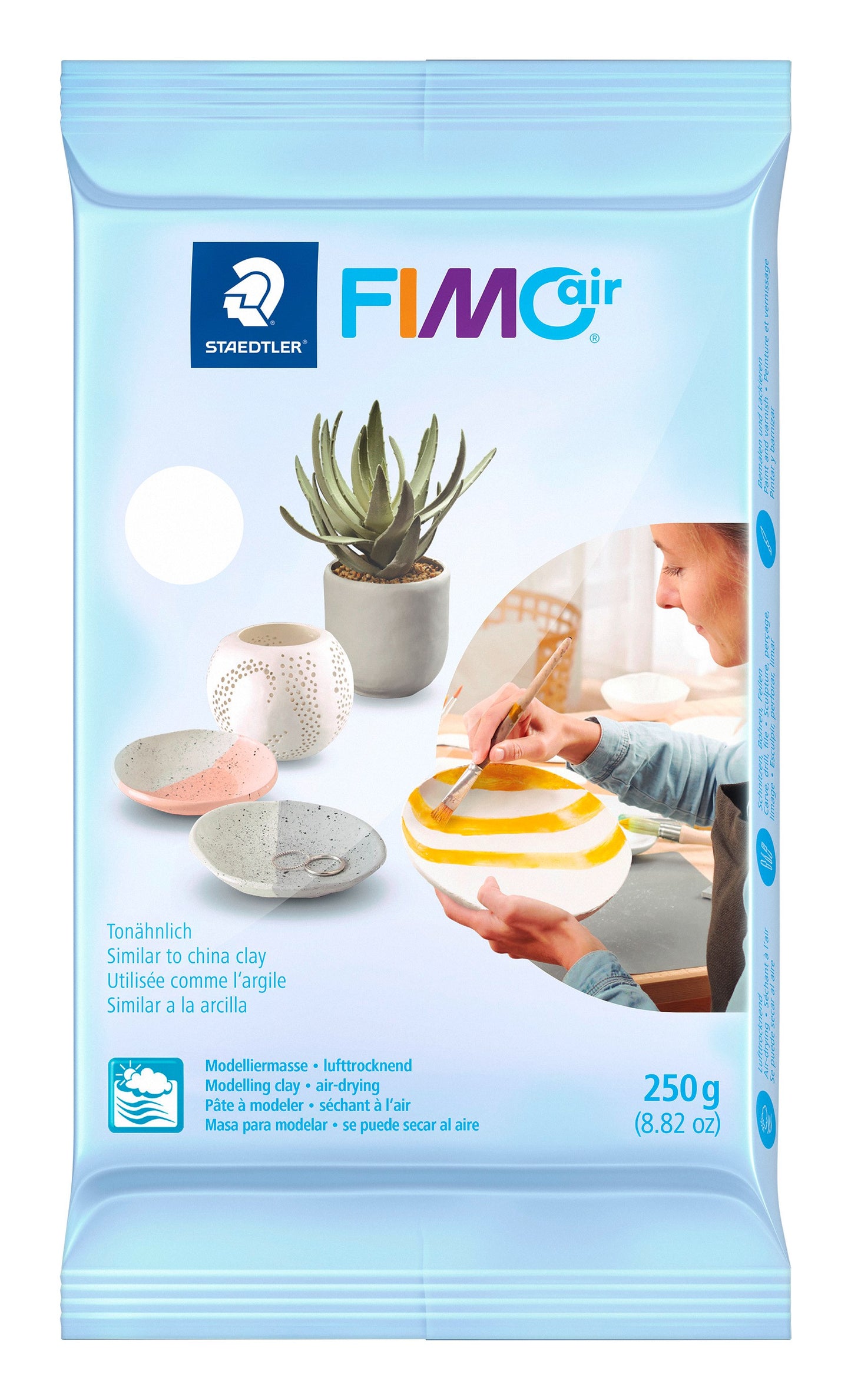 MODELLER FIMO AIR 250 G - HVID
