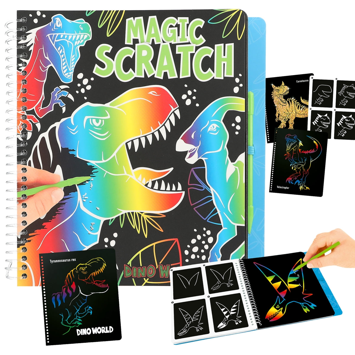 DINO WORLD SCRATCH BOG