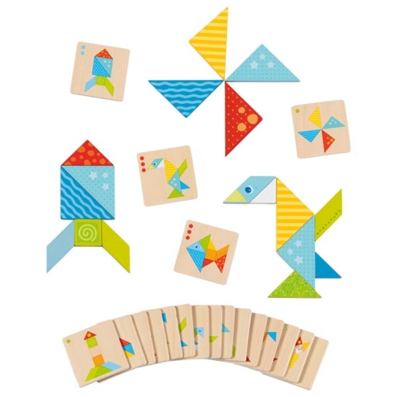 GOKI COLORFUL TANGRAM WORLD 37 BRIKKER