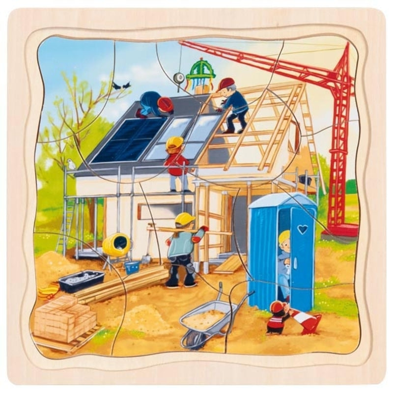 GOKI PUZZLE WE ARE BUILDING A HOUSE (3 LAG)