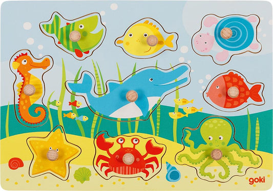 GOKI PUZZLE UNDERWATER WORLD II LIFT-OUT