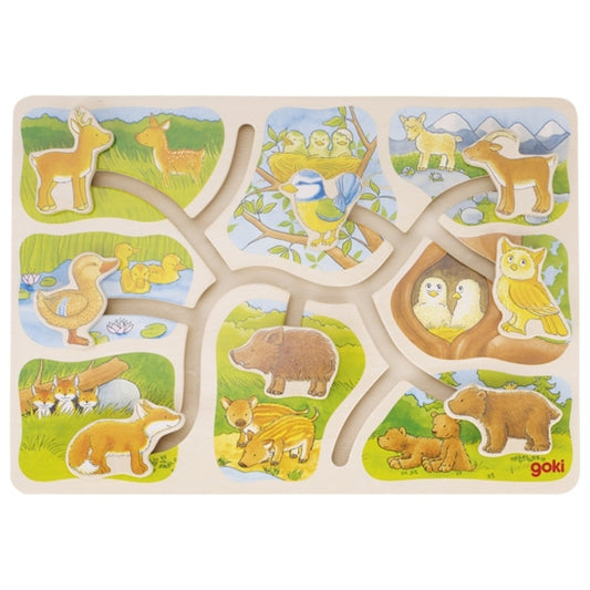 GOKI PUZZLE WHO BELONGS TO WHOM?