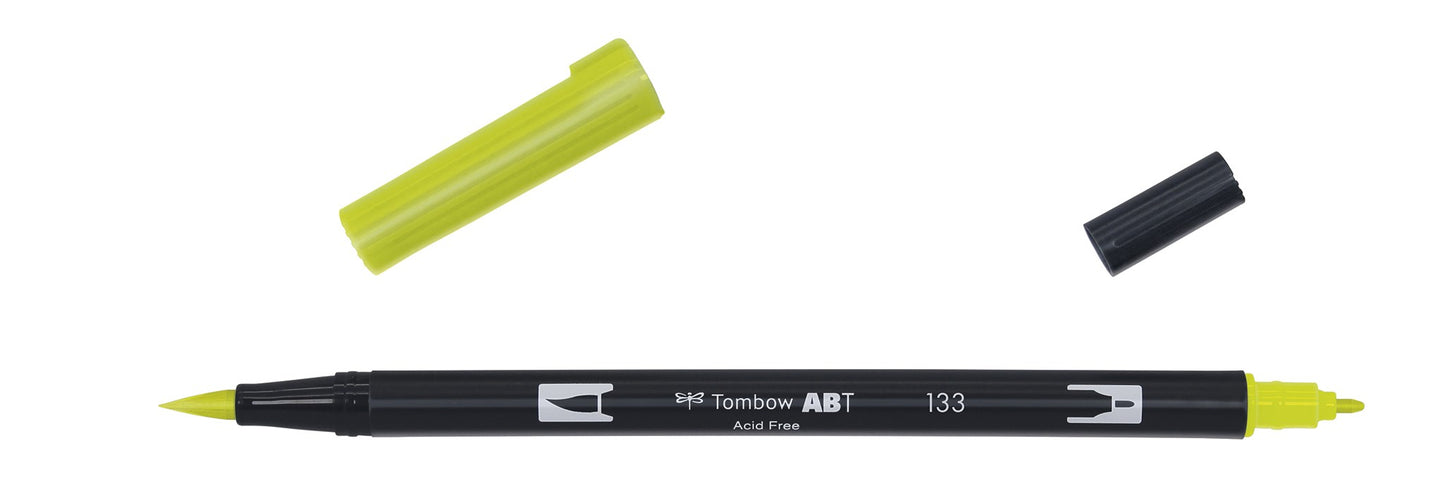 MARKER TOMBOW ABT DUAL BRUSH 133 CHARTREUSE