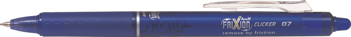 BALL-LINER PILOT FRIXION CLICKER 07 BLÅ