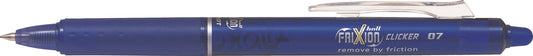 BALL-LINER PILOT FRIXION CLICKER 07 BLÅ