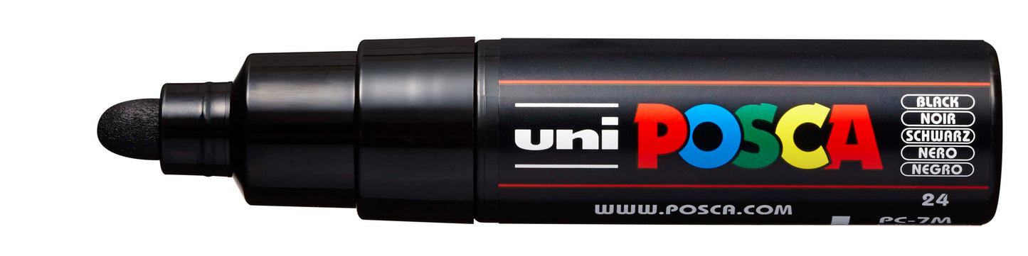 UNI POSCA PC-7M 46 BLACK