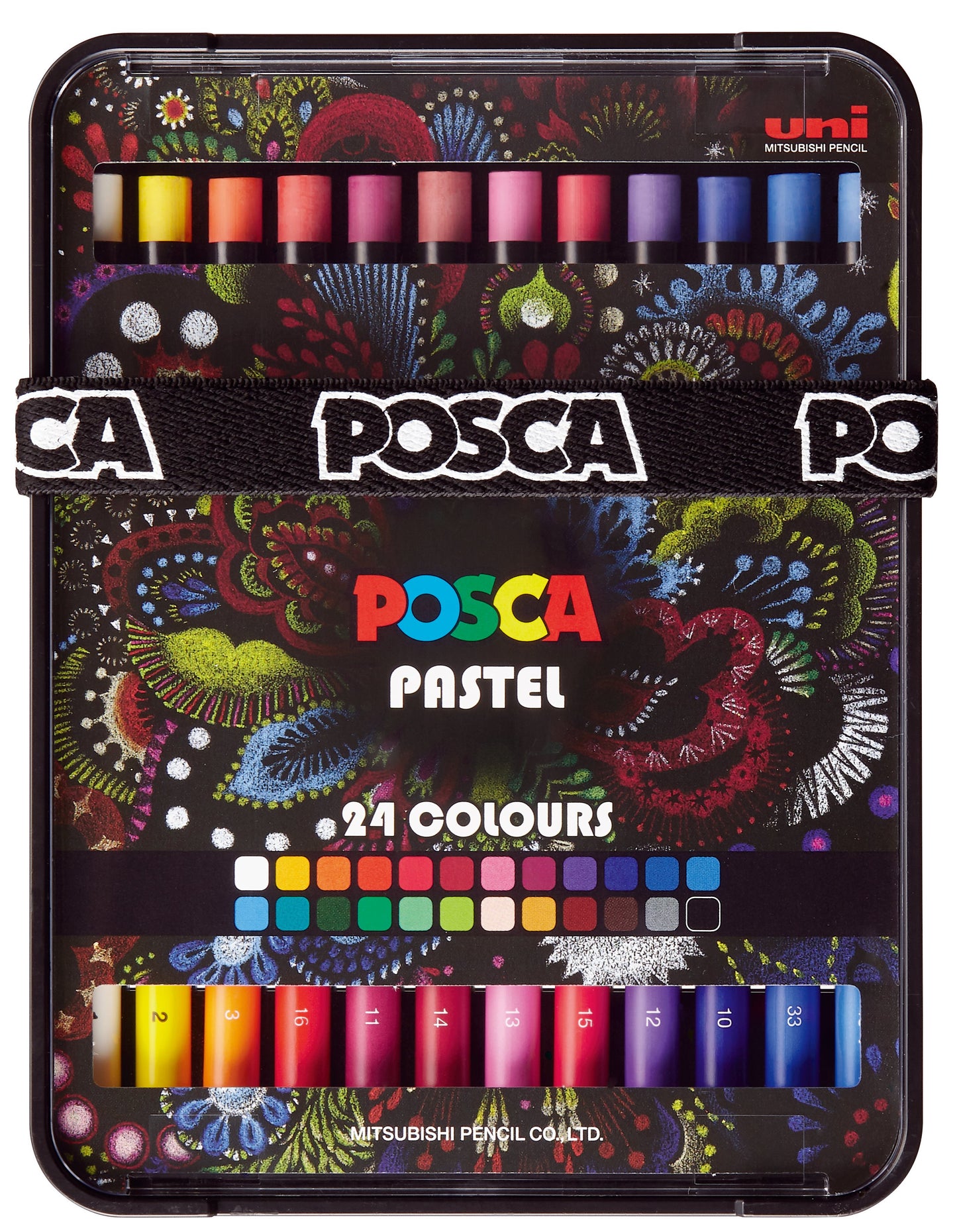 POSCA PASTELBLYANTER 24 STK.