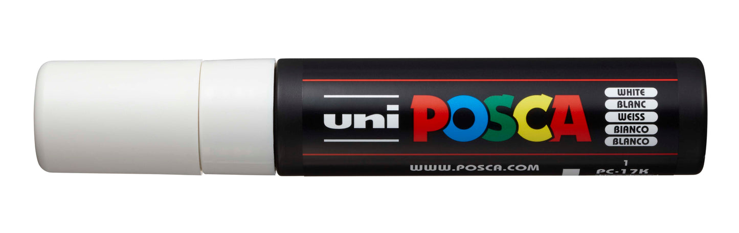 PAINTMARKER UNI POSCA PC-17K HVID