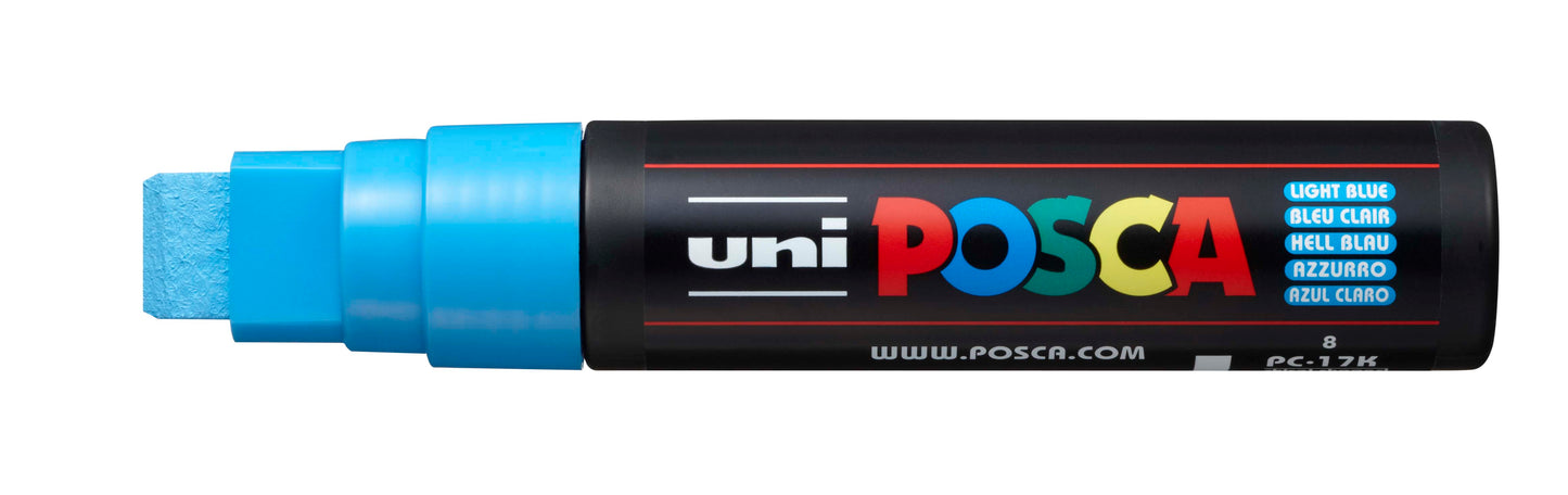 PAINTMARKER UNI POSCA PC-17K LYS BLÅ
