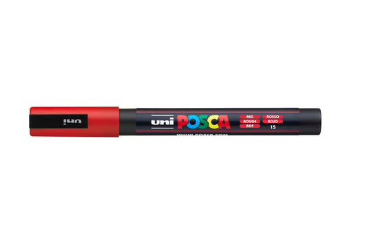 PAINTMARKER UNI POSCA PC-3M RØD