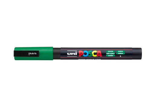 PAINTMARKER UNI POSCA PC-3M GRØN