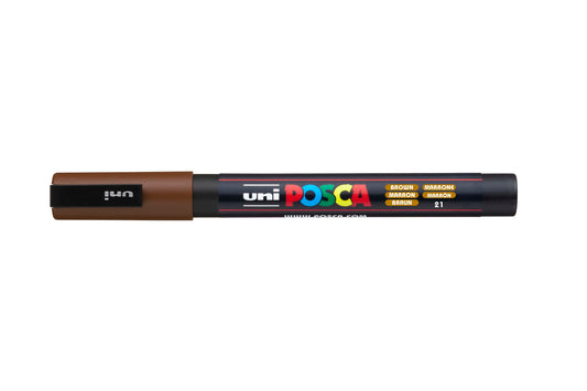PAINTMARKER UNI POSCA PC-3M BRUN