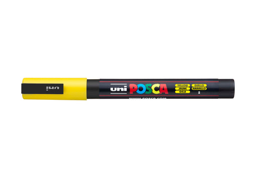 PAINTMARKER UNI POSCA PC-3M GUL
