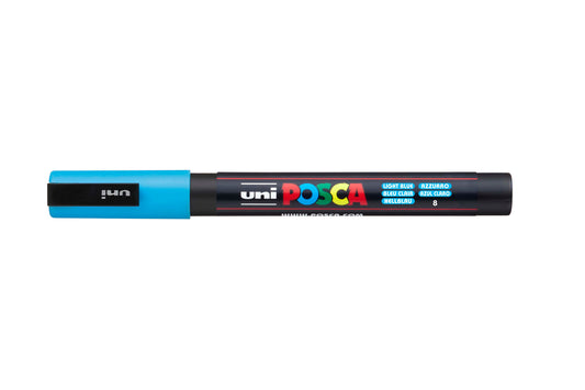 PAINTMARKER UNI POSCA PC-3M LYS BLÅ