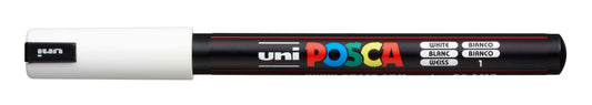 PAINTMARKER UNI POSCA PC-3M HVID