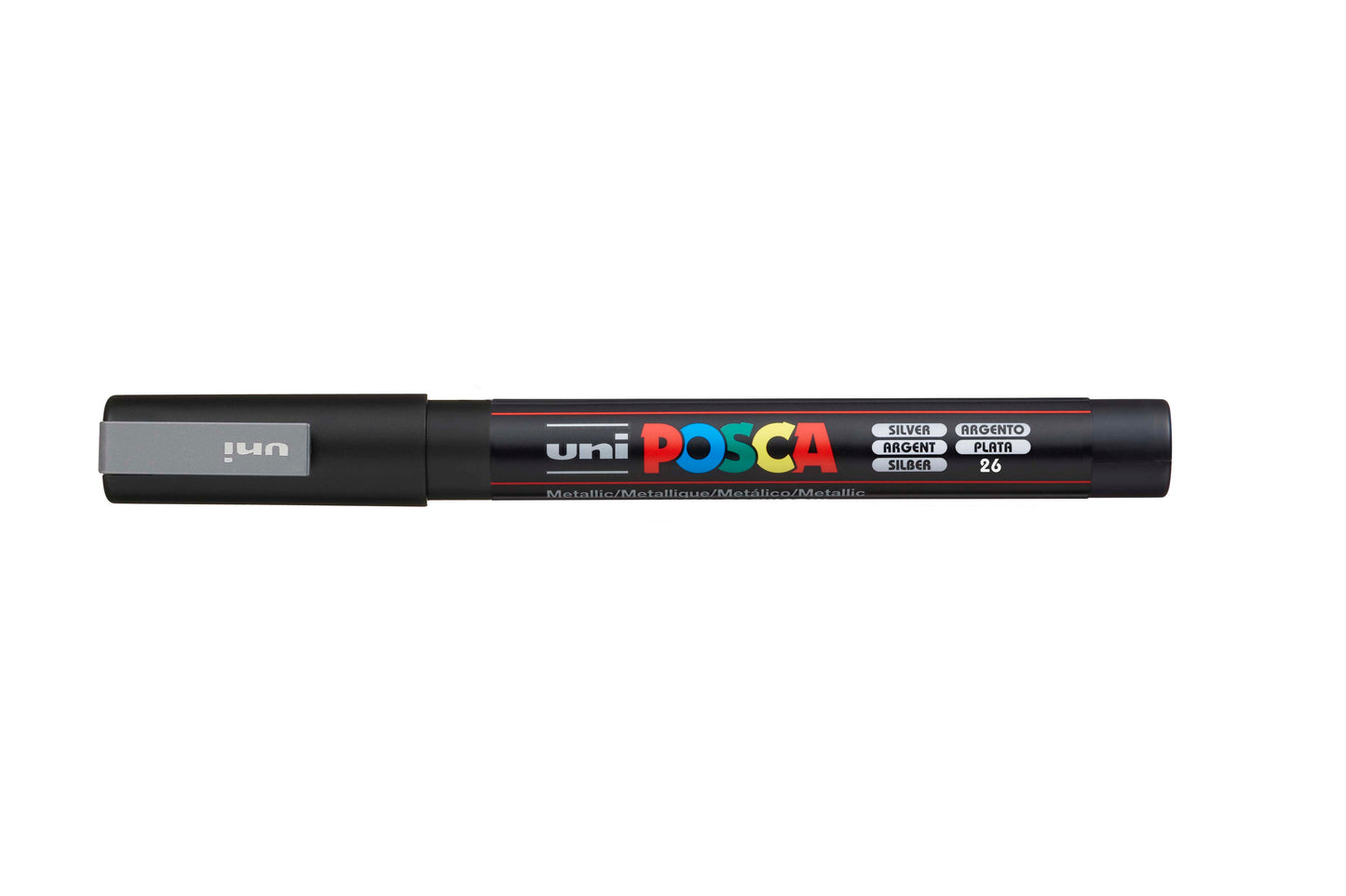 PAINTMARKER UNI POSCA PC-3M SØLV