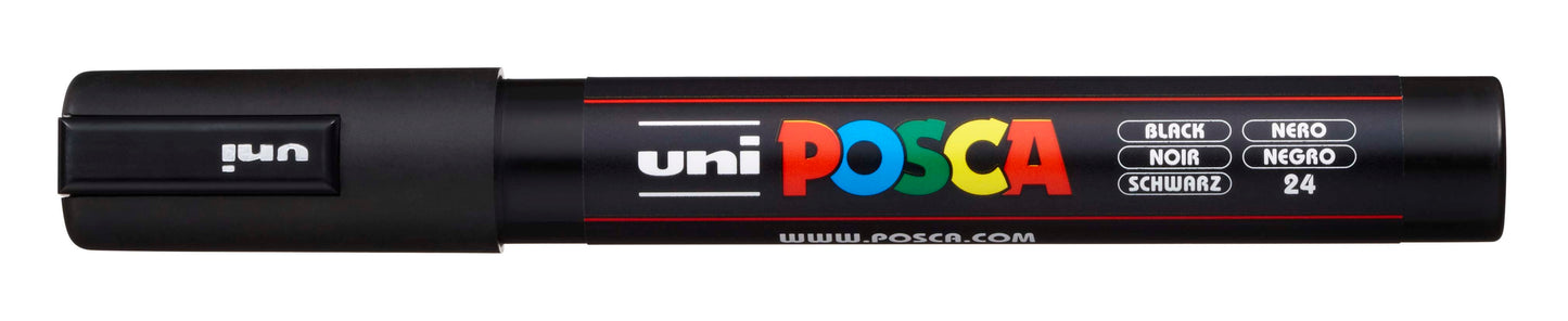 PAINTMARKER UNI POSCA PC-5M SORT