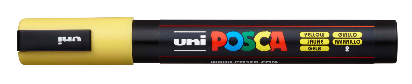 PAINTMARKER UNI POSCA PC-5M GUL