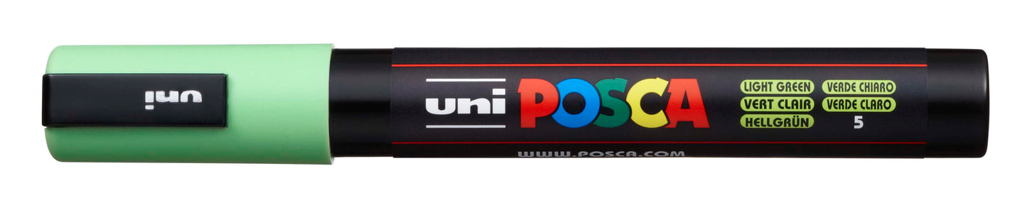 PAINTMARKER UNI POSCA PC-5M LYS GRØN