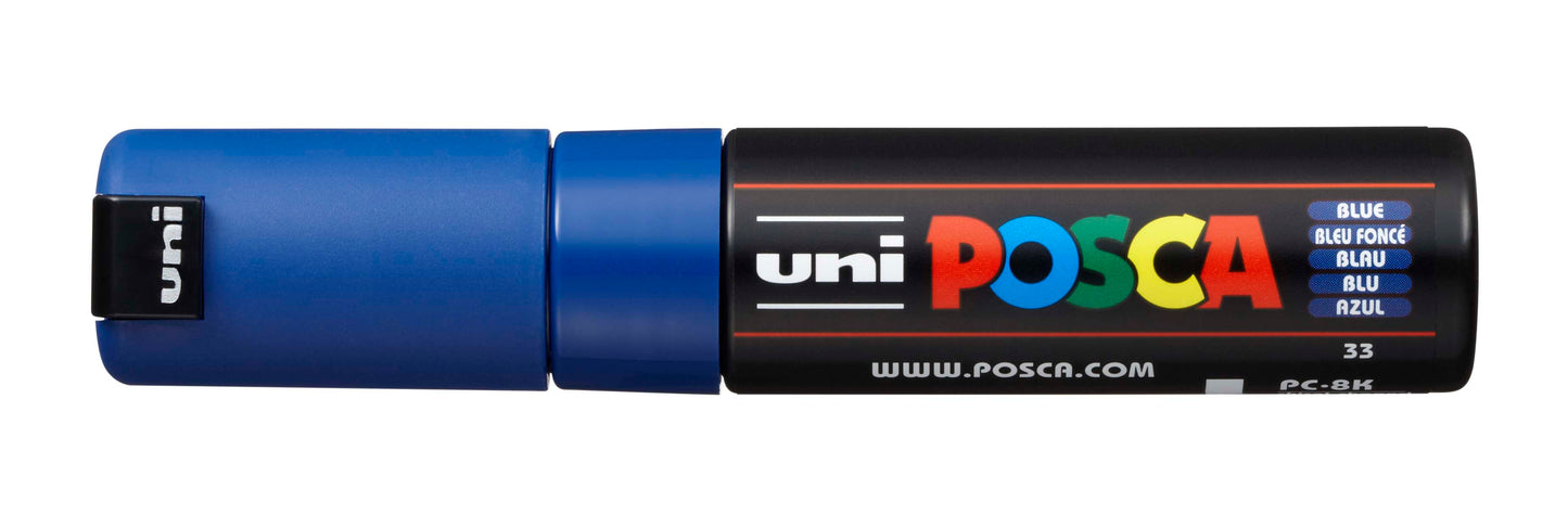 PAINTMARKER UNI POSCA PC-8K BLÅ