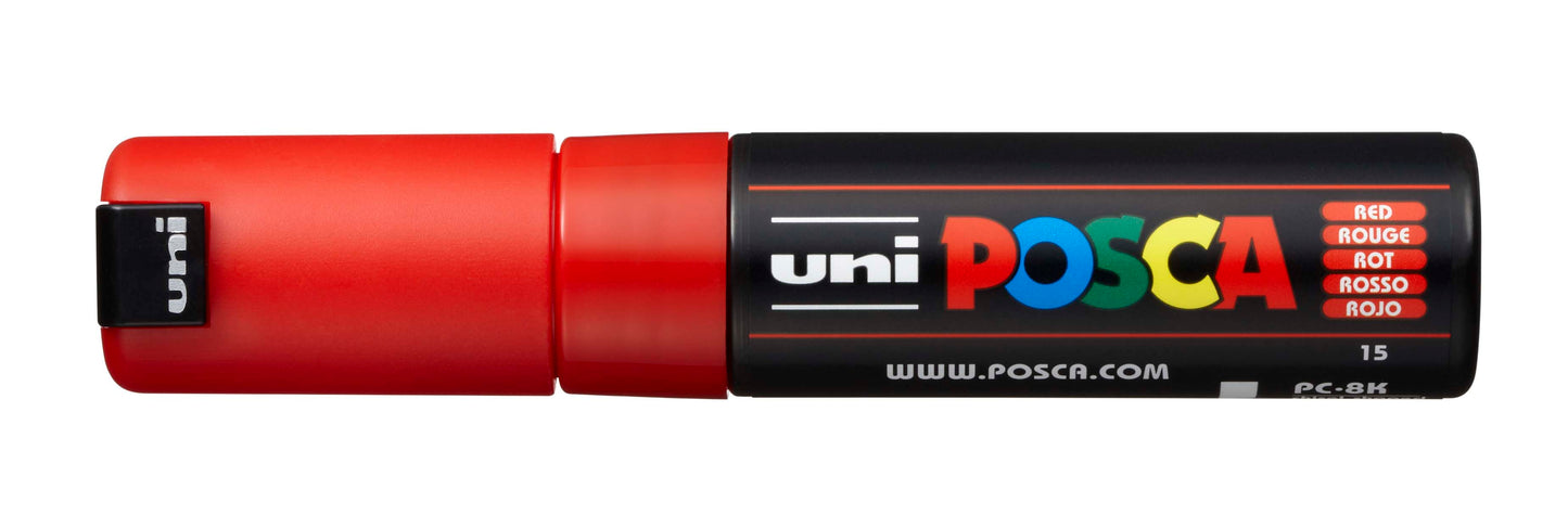 PAINTMARKER UNI POSCA PC-8K RØD