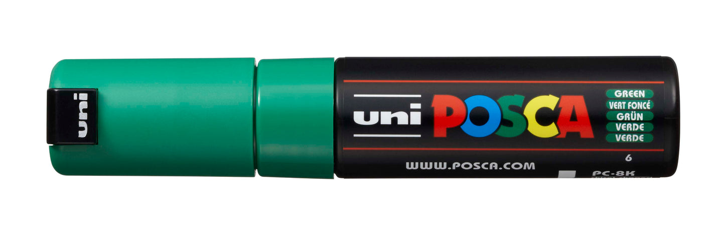 PAINTMARKER UNI POSCA PC-8K GRØN