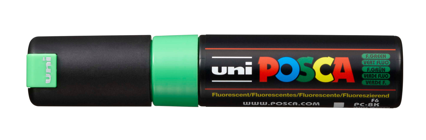 PAINTMARKER UNI POSCA PC-8K FLUO GRØN