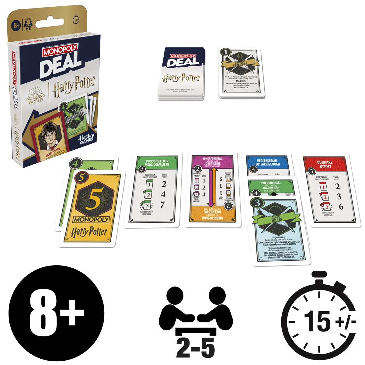 MONOPOLY DEAL HARRY POTTER