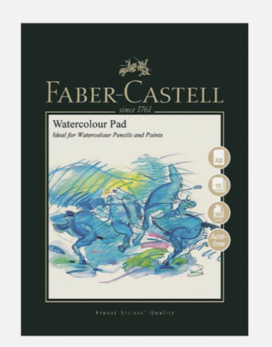 FABER CASTELL BLOK AKVAREL A3 300 GRAM