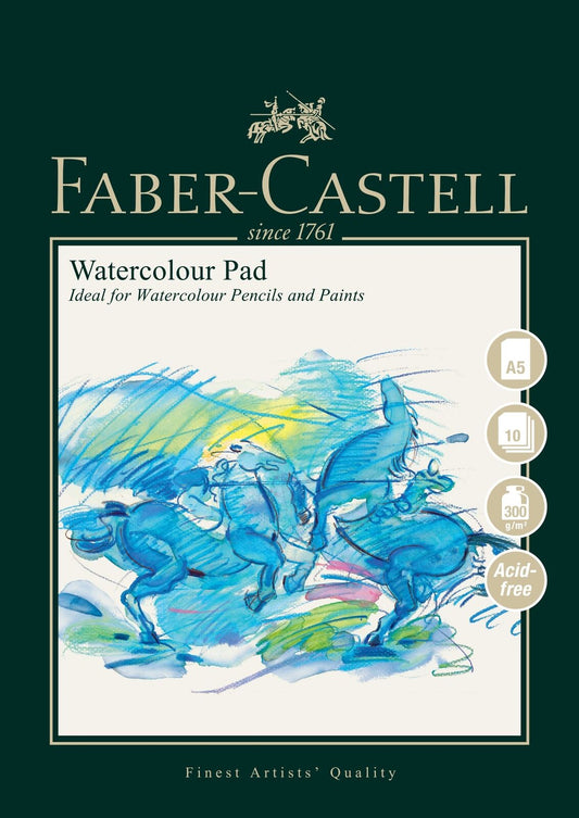 FABER CASTELL BLOK AKVAREL A5 300 GRAM