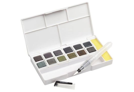 DERWENT GRAPHITINT 12 PAN SET