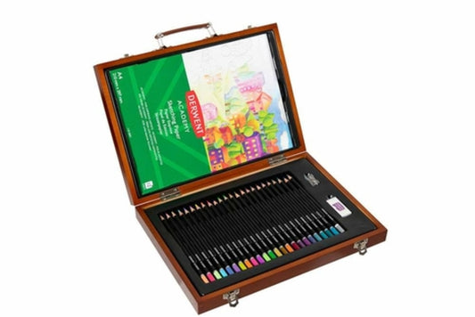 DERWENT ACADEMY WOODEN BOX SET