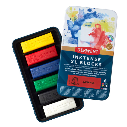 DERWENT INKTENSE XL BLOCKS TIN 6 STK