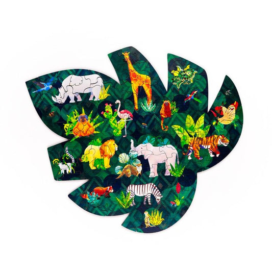 WOODEN JIGSAW ANIMAL KINGDOM 130 PCS